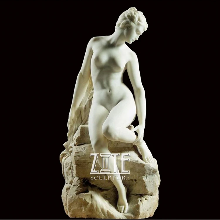 High Quality sexy girl marble sculpture