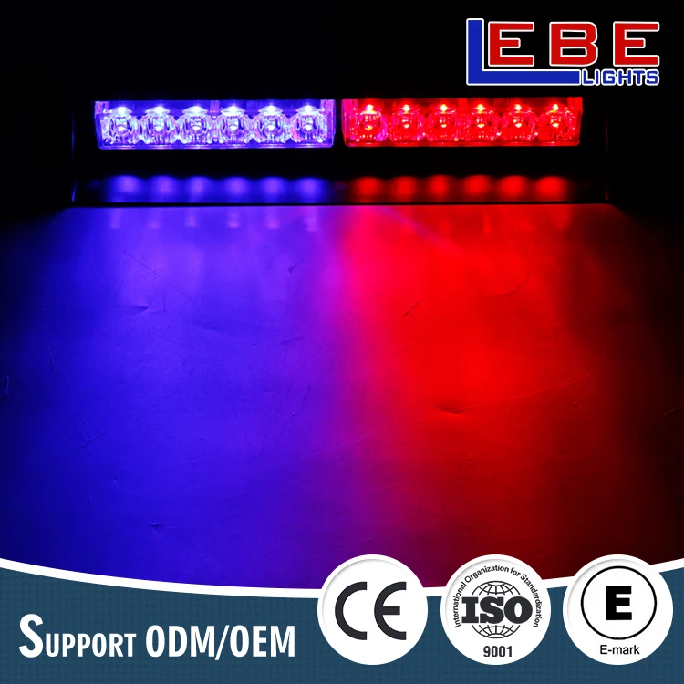 Emergency Warning Police LED Deck Dash Strobe Warning Lights For Car