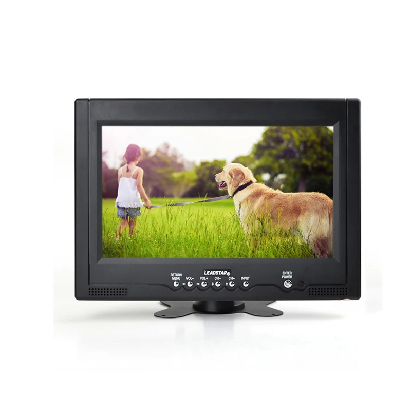 9-дюймов портативный телевизор Dvb-T Atsc Isdb-T Цифровое ТВ