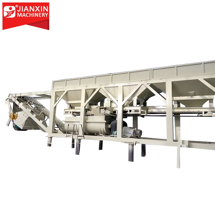 Good Road Base Equipment 400TPH Stabilized Soil Cement Mixing Plant Integrated Machine