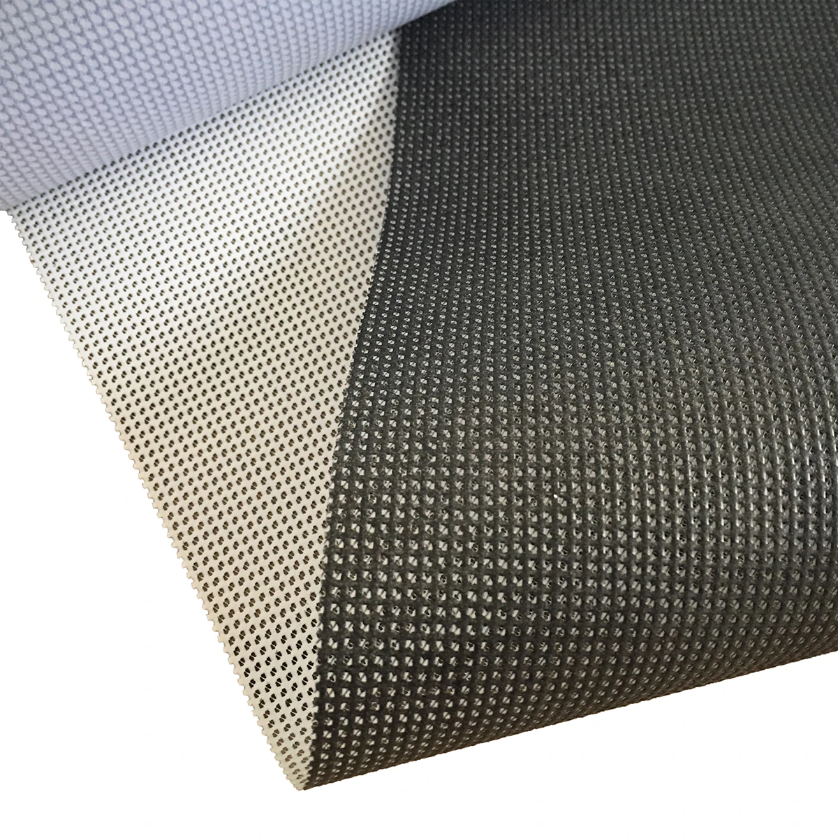 Polyester Plastic Yarn B1 Fire Retardant Waterproof Mesh Fabric