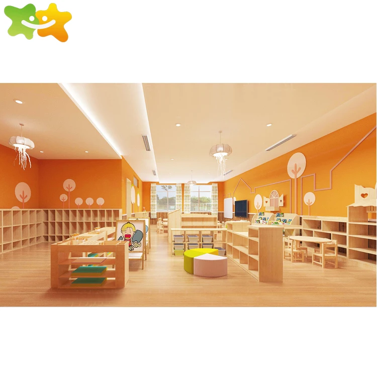 Good quality guangzhou furniture preschool children furniture wooden daycare kids school furniture sets