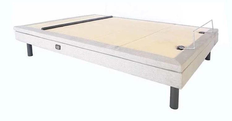 Lumbar lift support electric adjustable plank bed with massage for home