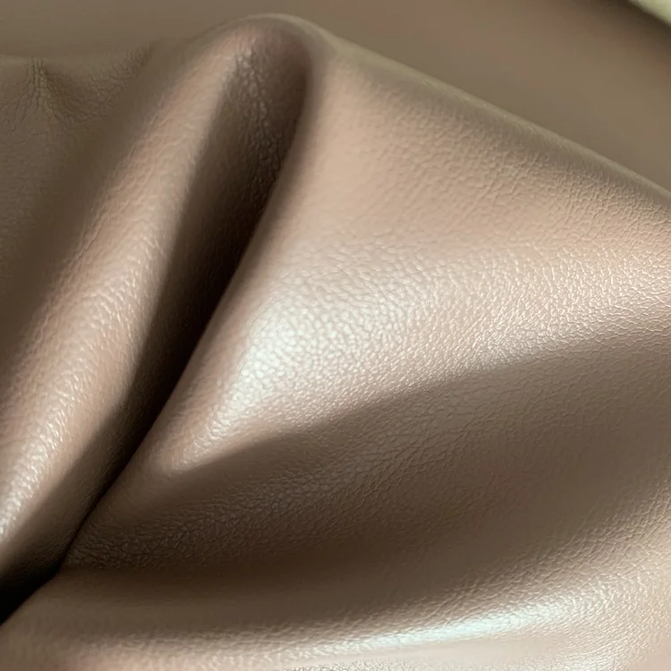 Suede base pu synthetic leather clothes leather faux leather fabric for clothing