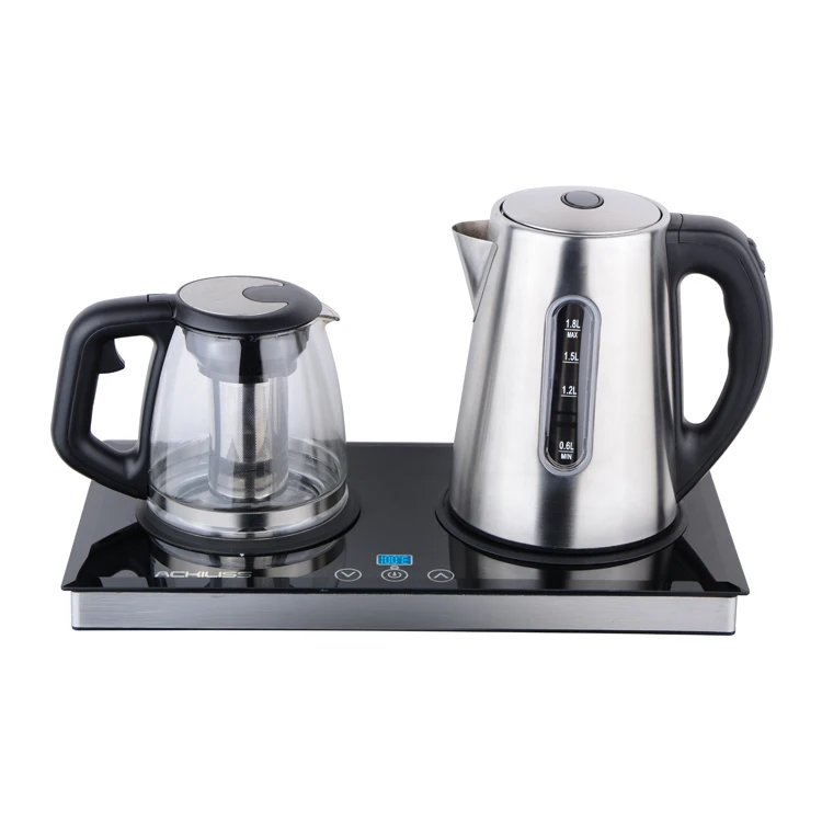 Electric Kettle Teapot Set 1.8 L Electric Kettle With Temperature Control Stainless Steel Electric Tea Kettle Set