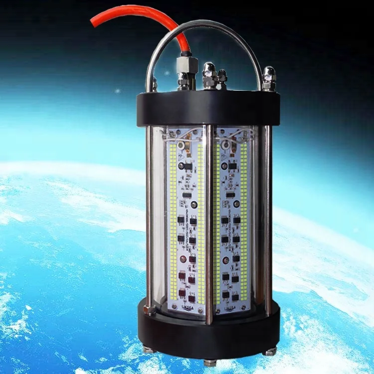 Hot selling led fishing cultivation lights 600W underwater fishing  lights commercial squid lure light