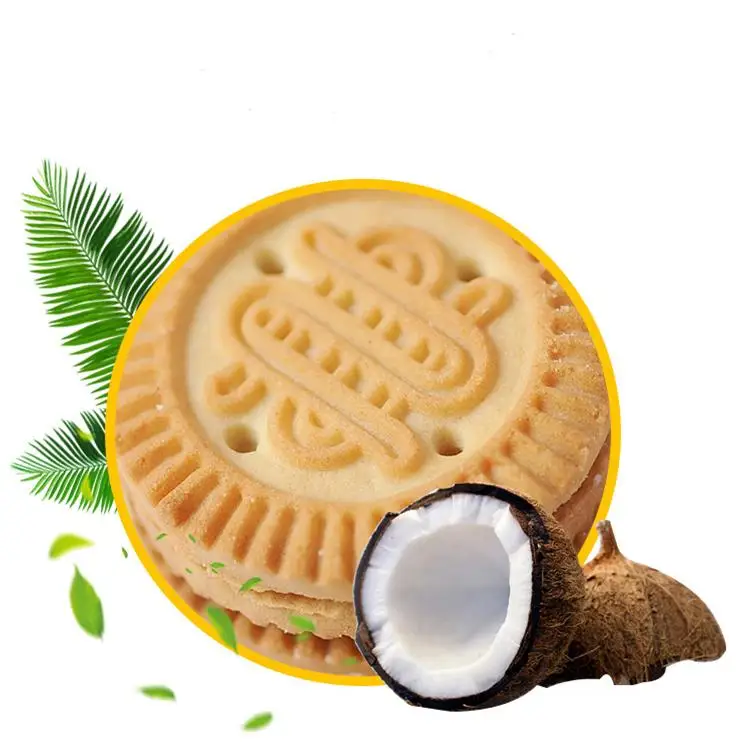 
Wholesale Assorted Sandwich Cream Filling Biscuit Cookie (Milk,coconut, Chocolate Flavor) 