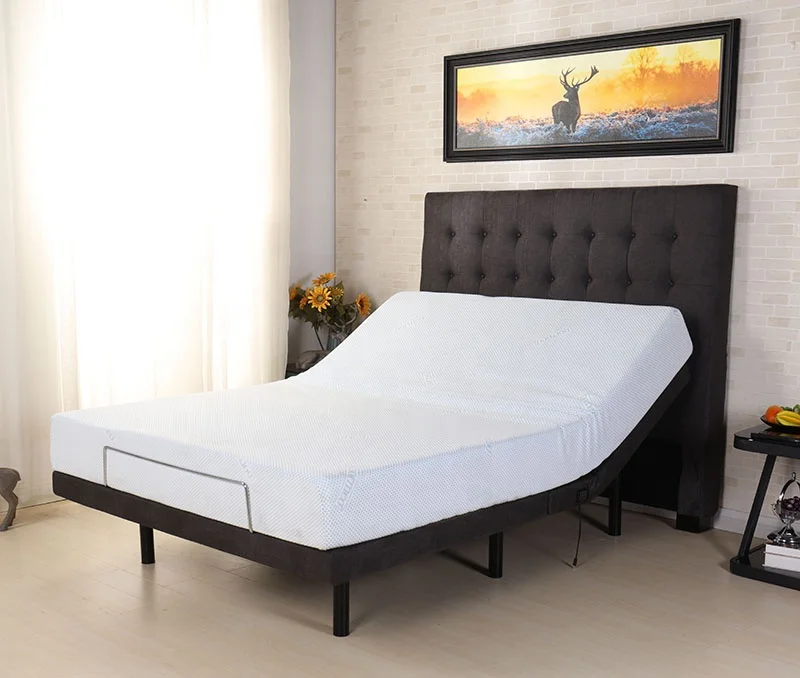 Comfortable High -Density Memory Foam Mattress for adjustable bed