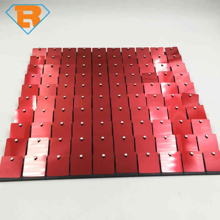 Exterior interior Siding Plastic Covering  Decorative MDF Shimmer 3D PVC Sequins Wall Panel Design for Outdoor Sign Signage