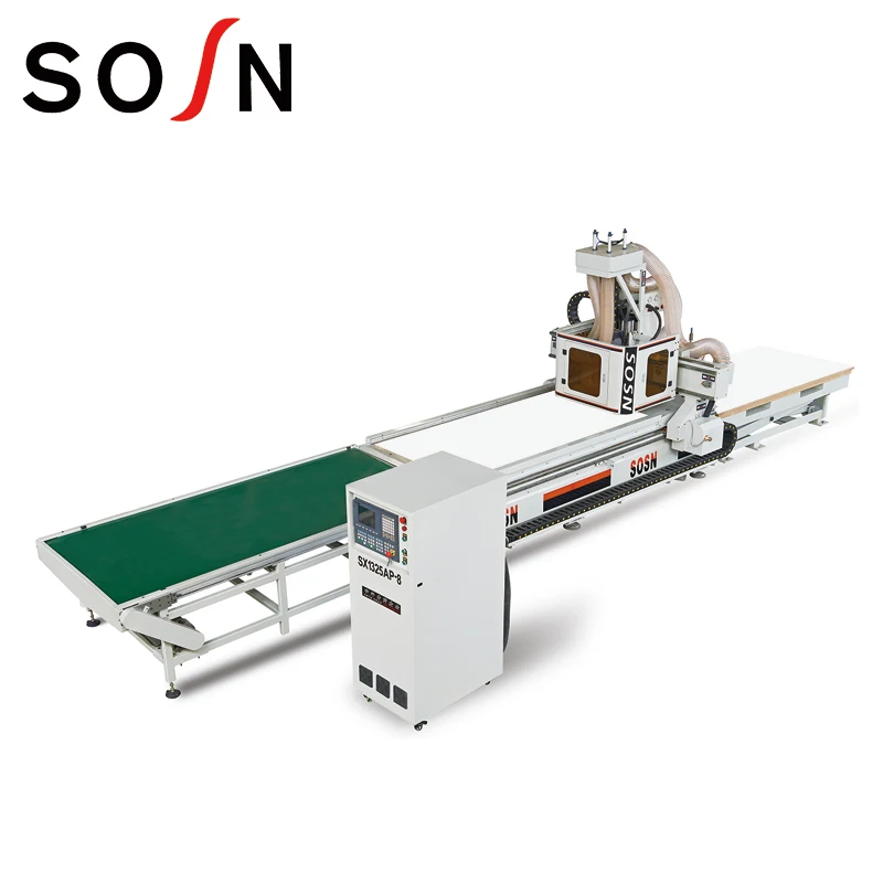 SX1325AP-8 гарантия качества деревянная дверь делая большой станок с ЧПУ маршрутизатор резки двигателя