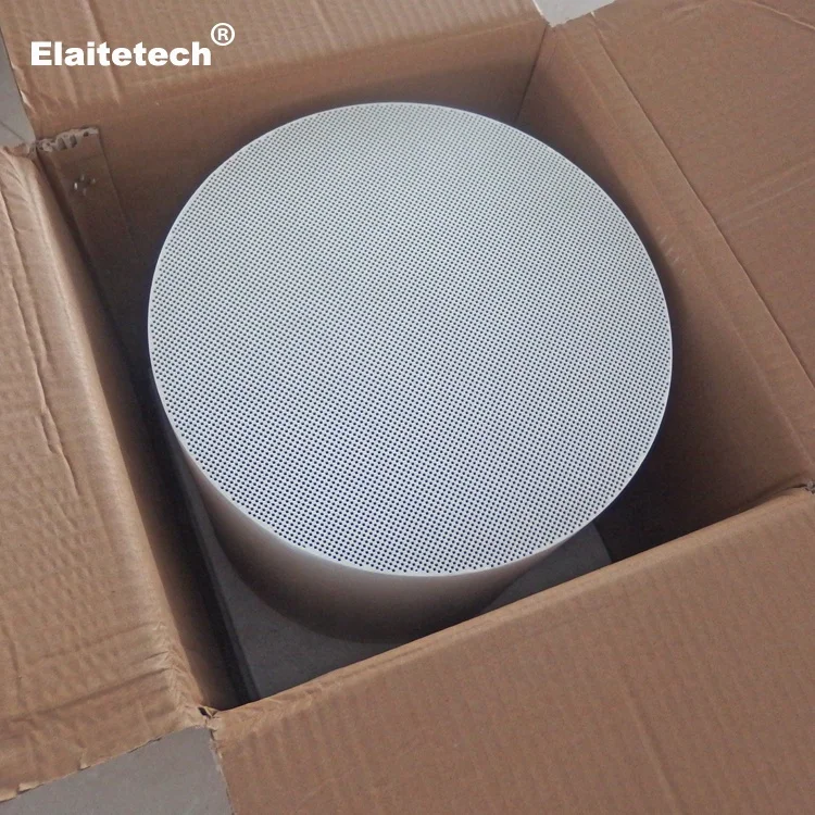 Cordierite honeycomb ceramic substrate Sic/cordierite based diesel engine smoke particulate filter DPF
