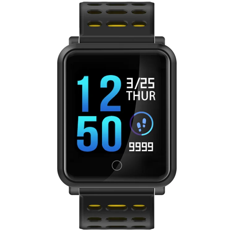 
KCW fashion Smart watch fitness IP68 healthy Tracker band Heart Rate Blood Pressure Smart wristband N88 