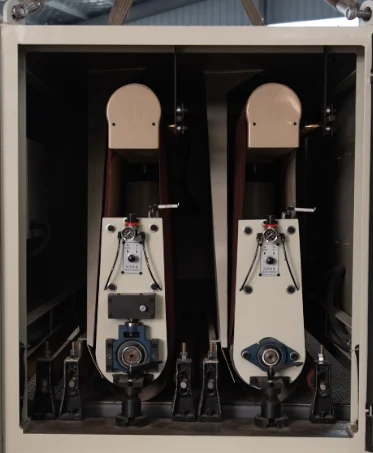 
aluminum wide belt sanding machine for hot platen 