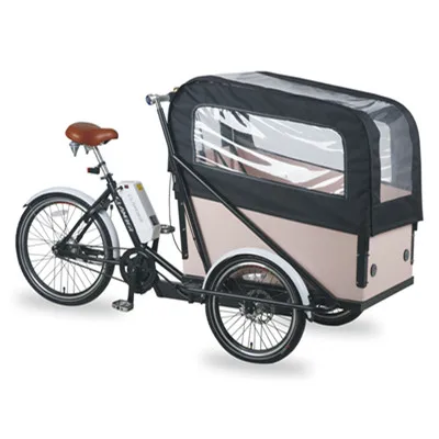 new 3 wheel electric tricycle cargo bike for adult and kids hot on sale UB9036E