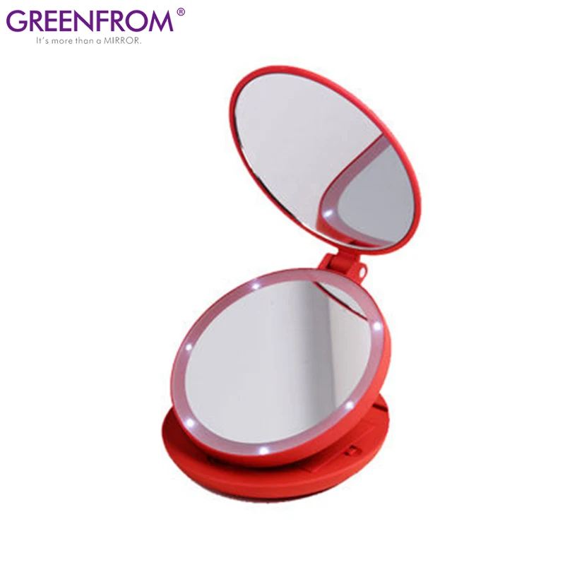 LED персонализированные карманное зеркало пустым