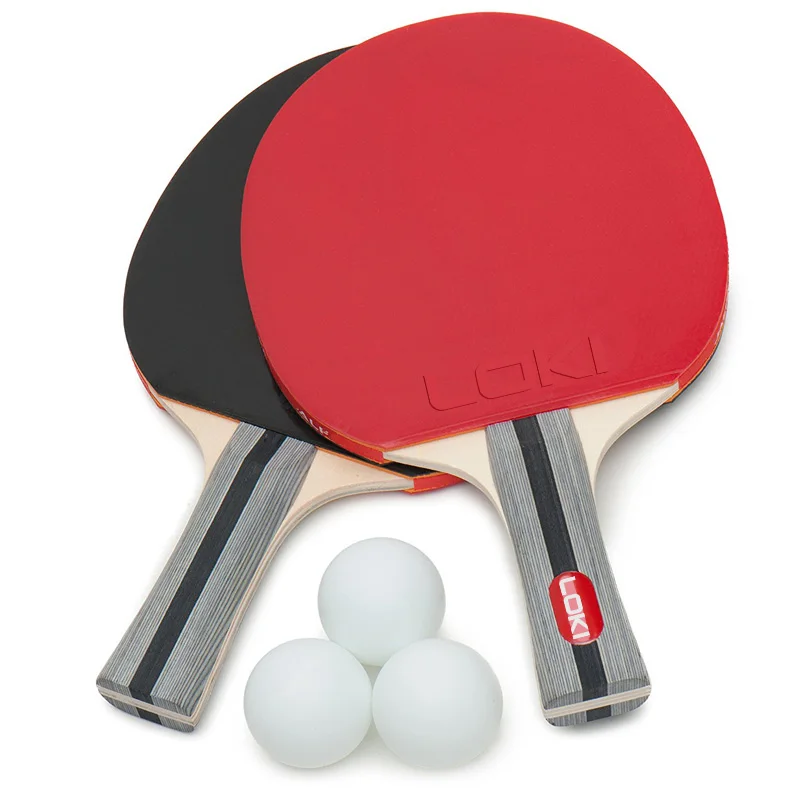 LOKI производитель OEM древесины углерода Таблица tennnnis ракетки набор с упаковкой