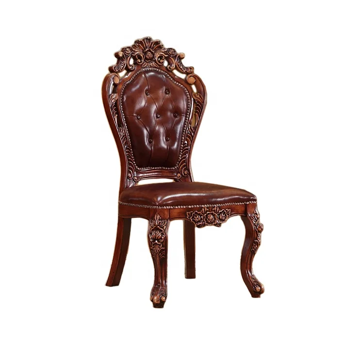 ProCARE classic antique design dining chair luxury European style Dining room furniture modern fashion