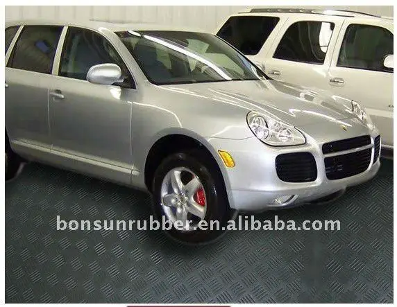 Non slip rubber flooring sheets