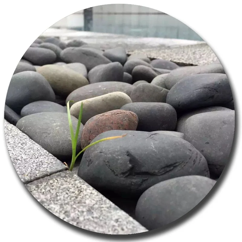 basalt tumbled stone rocks boulder