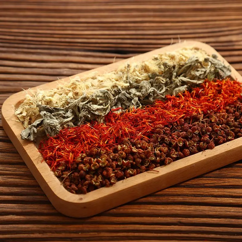 
Foot Bath Soaking Moxa Natural Herb Chinese Medicine Foot SPA Bubble Body Skin Care 