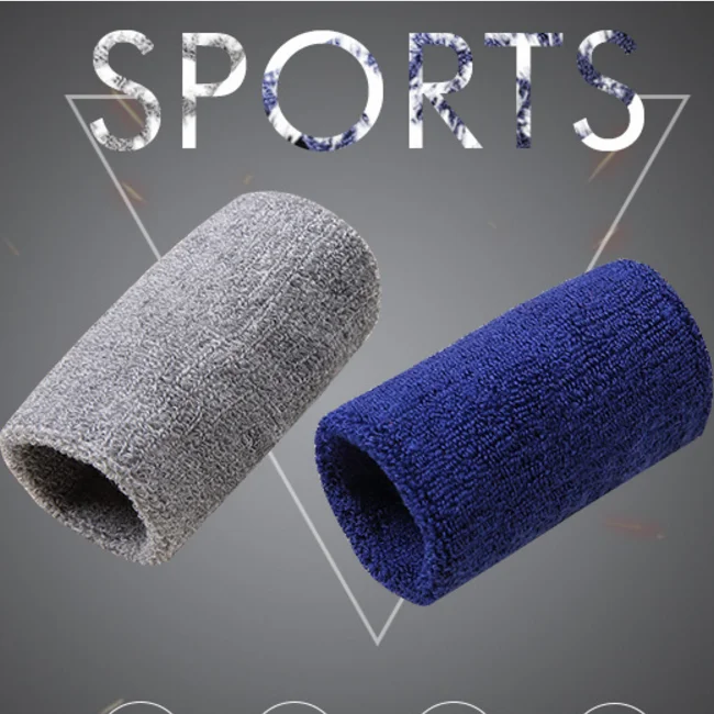 
2019 amazon Personalized Sports Cotton Sweat Wrist Band for Sale 