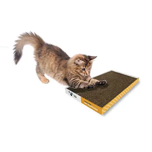 Pet scratch pack corrugated cardboard cat scratcher  cat scratching board enclosing catnip cat cardboard scratch