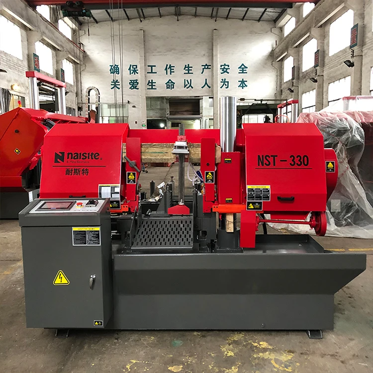 
Automatic NST-330 Band Saw Machine Horizontal Band Saw Cutting Machine 