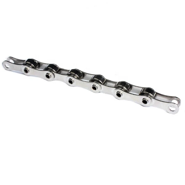 Stainless Steel Hollow Pin Double Wide Drive Transmission  Roller Chain C2082