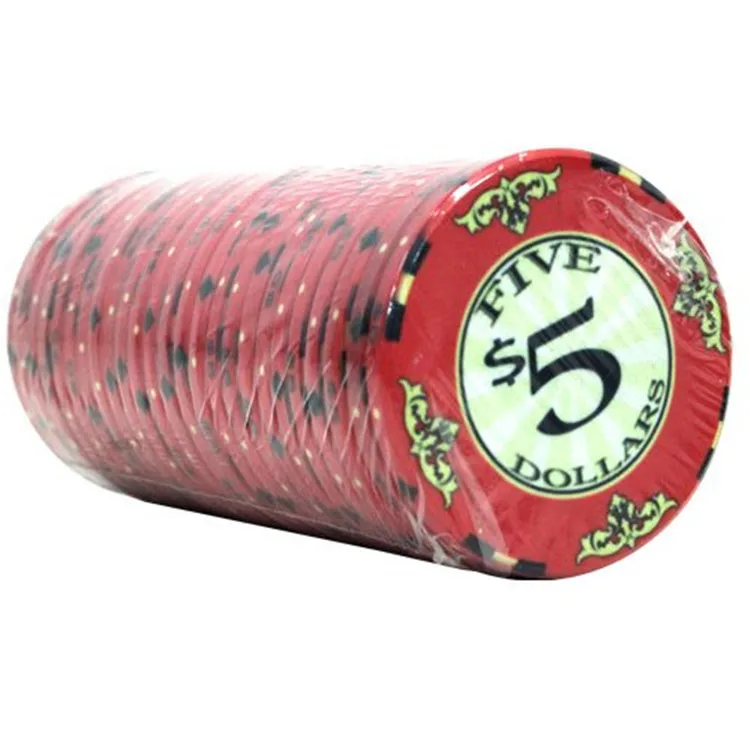 Hot Sale Personalized Handmade ceramic chips poker chips