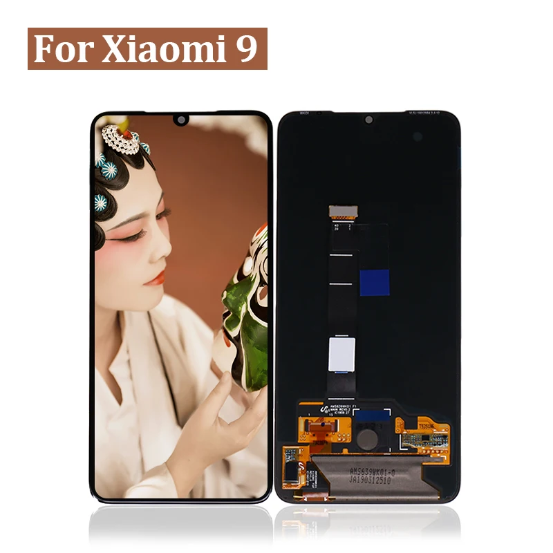For Xiaomi Mi 9 LCD Mi9 Display Touch Screen M1903F Digitizer Assembly Replacement