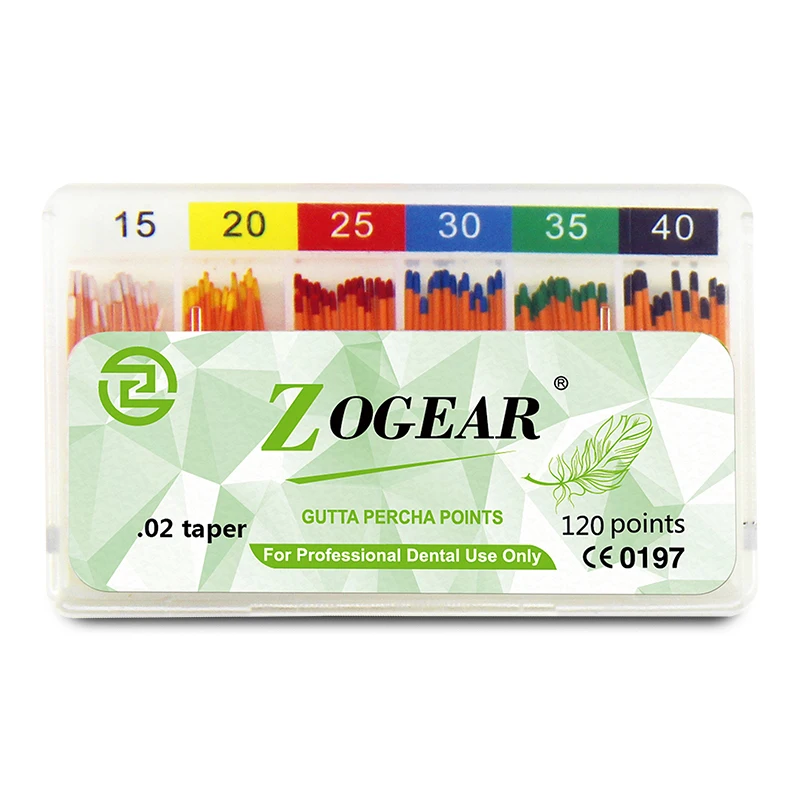 ZOGEAR ED005   dental gutta percha points ,dental consumables