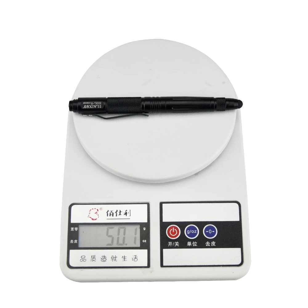 
Outdoors Tactical equipment multi function Aluminum metal head ball point pen Broken windows tool Self Defense Pens with stylus 