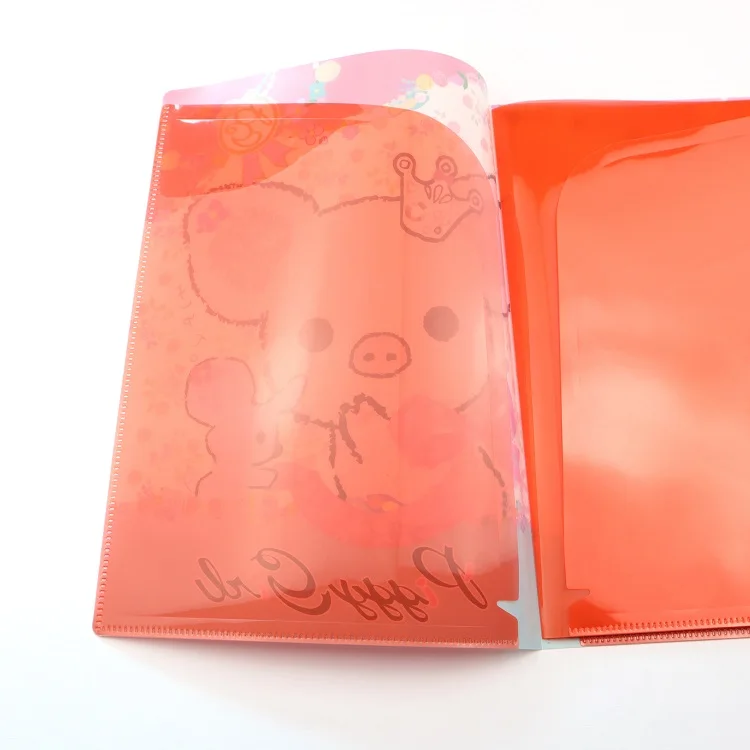 Office Stationery A4 Clear PP Document Folder for File