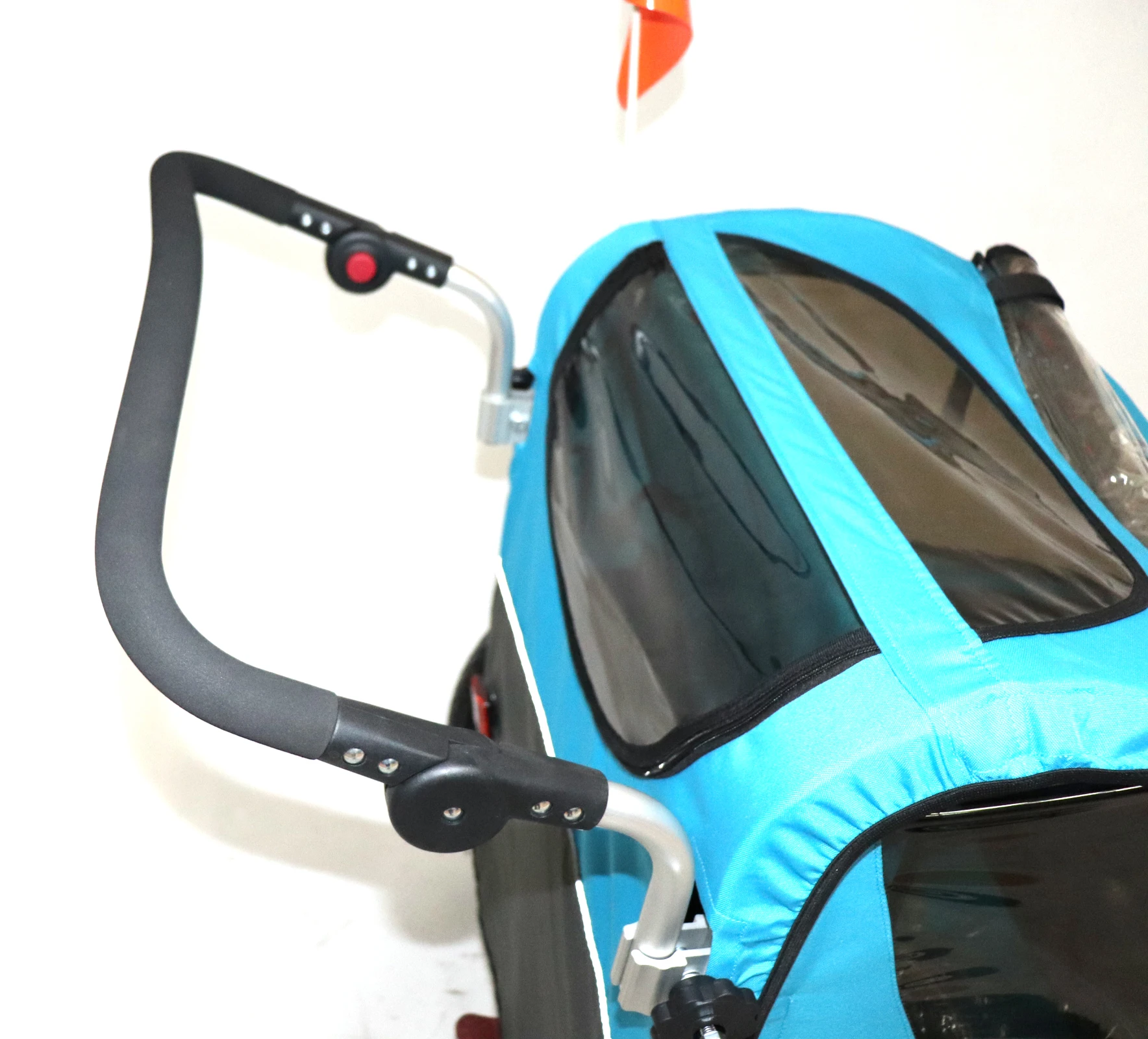 
GS aprovel high quality three wheels trailer pet foldable pet jogger trailer 