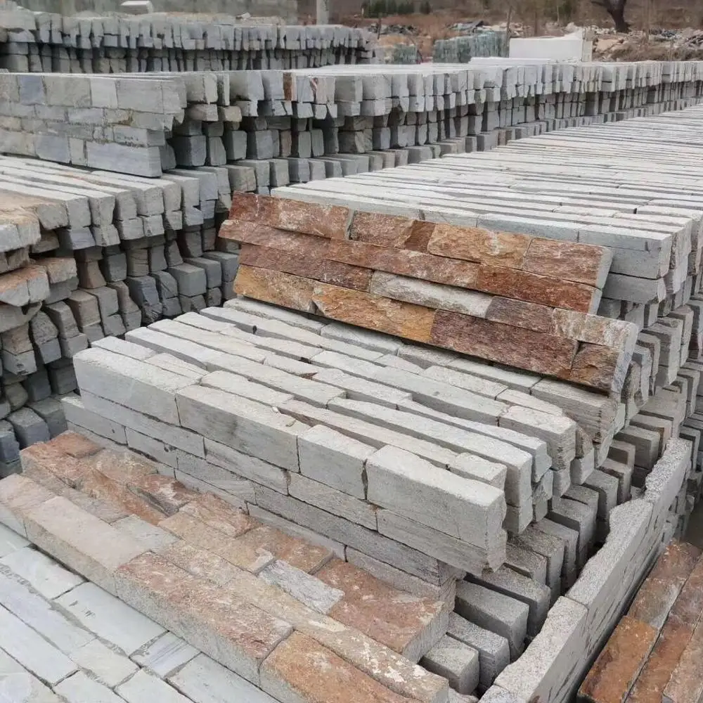 Factory Supply Natural Culture Stone Rustic Slate For Wall Cladding