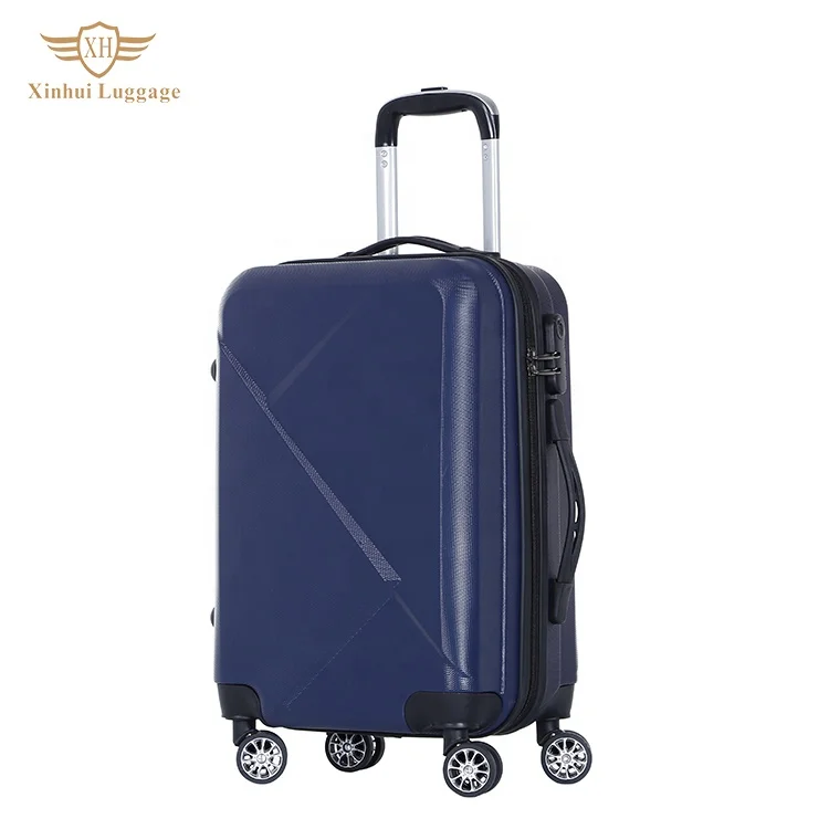 Cheap trolley luggage suitcase sets promotional bags abs cover hard suitcase from china