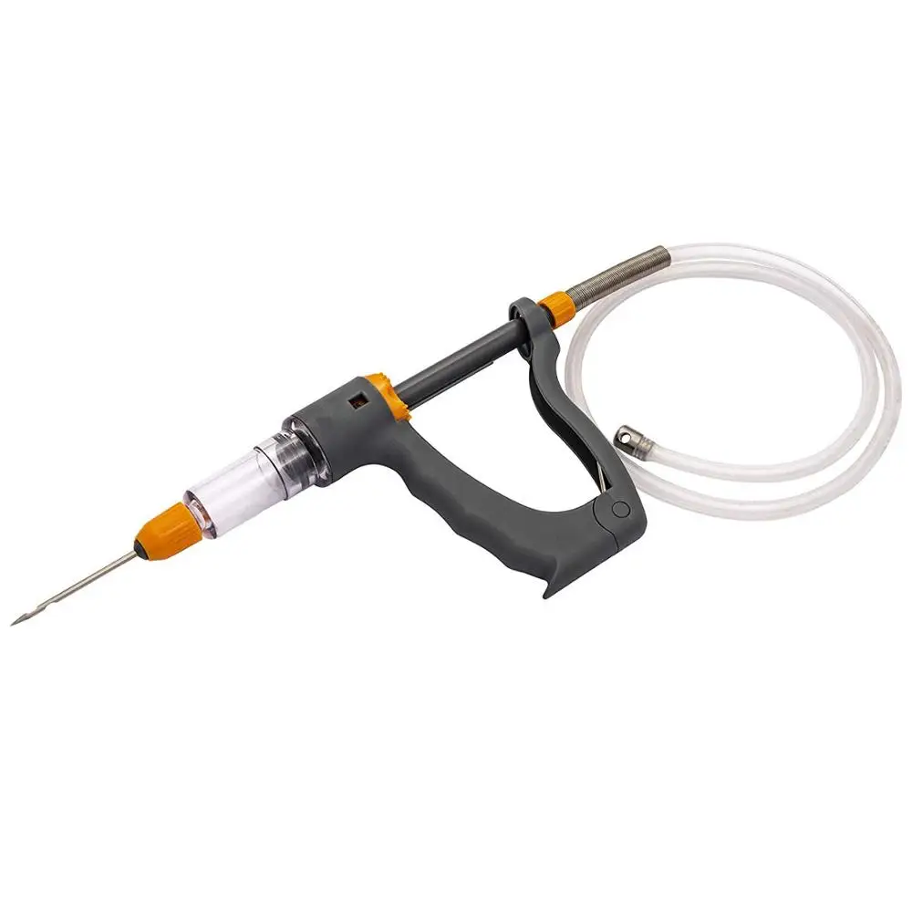 professional meat injector gun type with 15ml capacity