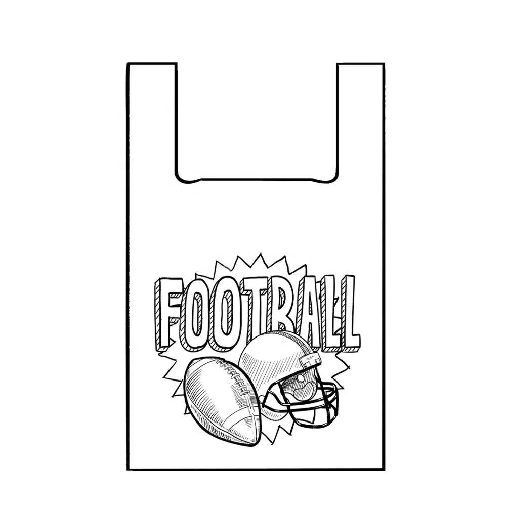 Biodegradable & Compostable полиэтиленовый пакет LDPE/HDPE