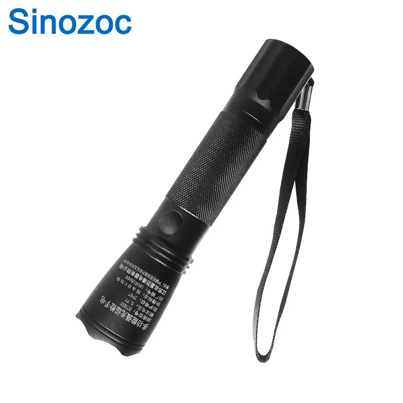 Sinozoc Atex explosion proof LED security torch light 3w flashlight rechargeable ZC7623