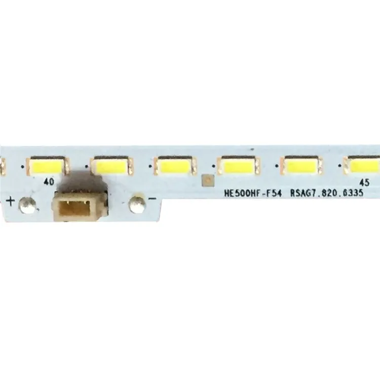 80leds  608mm LED Backlight Lamp strip   For Hisense LED50K370   RSAG7.820.6335  HE500HF-F54