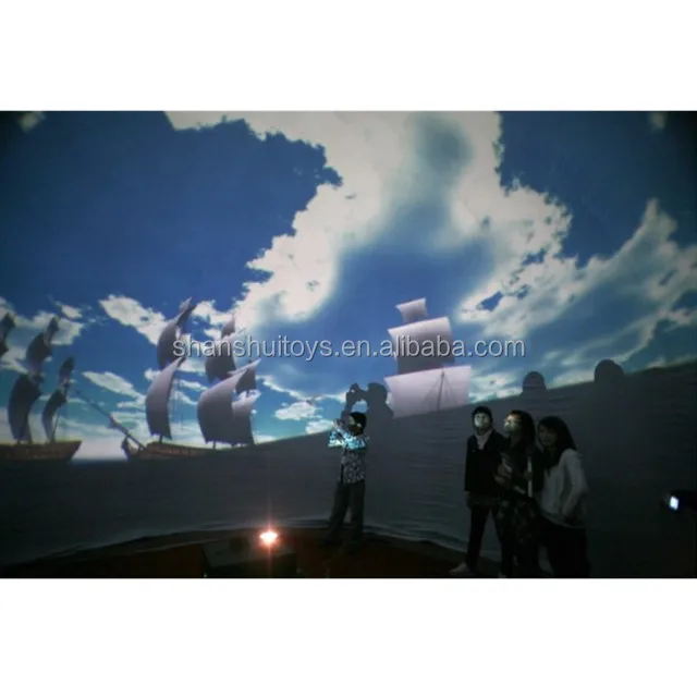 Портативный Семейный планетарный цифровой кинотеатр Звездный надувной купол палатка коммерческий планетаррий
