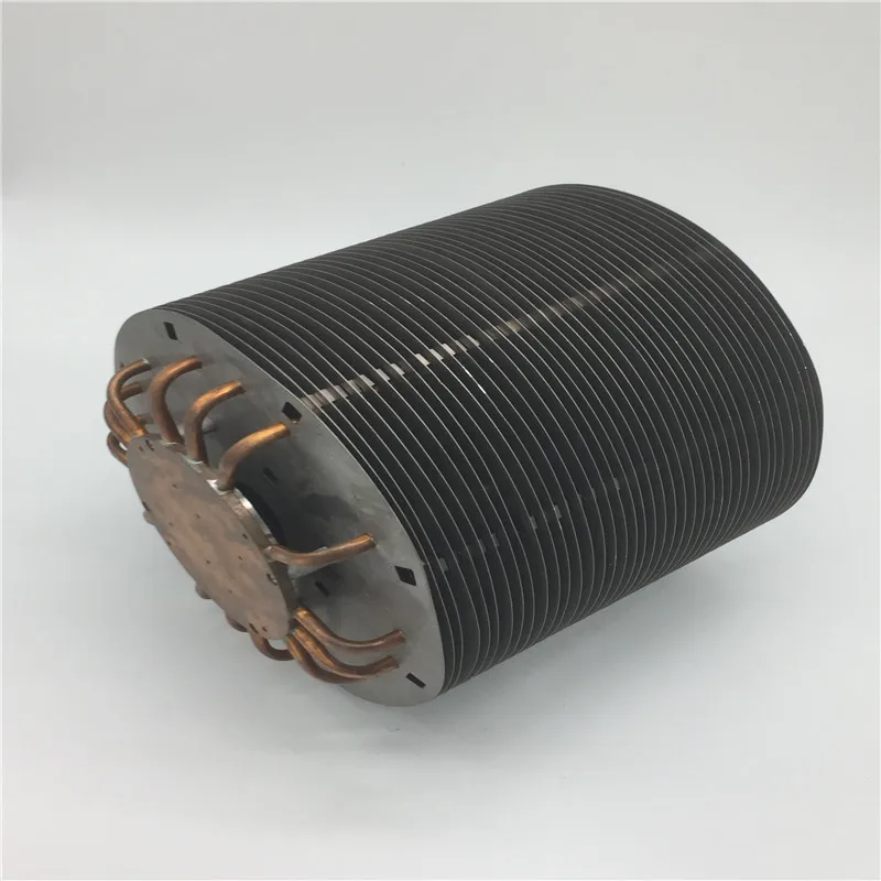 Высокомощный светодиодный радиатор круглой системы охлаждения