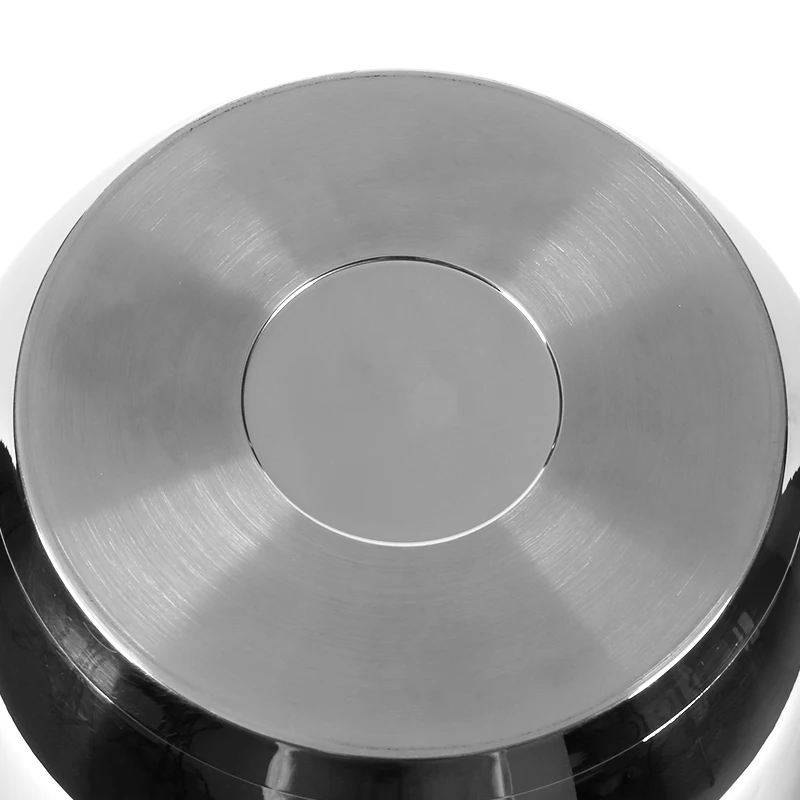 304 stainless steel polished surface deep casserole soup pot with bakelite handle