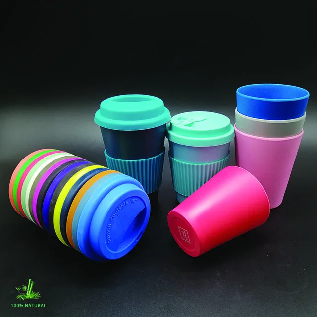 Renewable eco-green promotional travel mug cup blank mugs drinkware