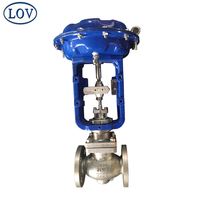 
Pneumatic Sleeve Control Valve With Explosion-proof Positioner For Water Flow Control Switch 