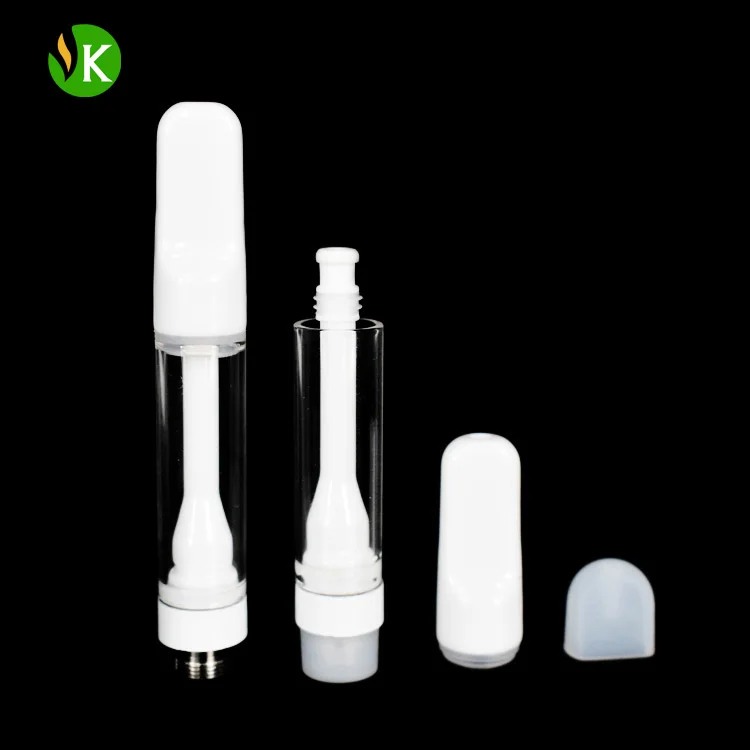 Big Oil Holes Fit For Thick Oil Full Ceramic Body Disposable Empty 510 CBD Vape Cartridge Custom Logo Packaging Box