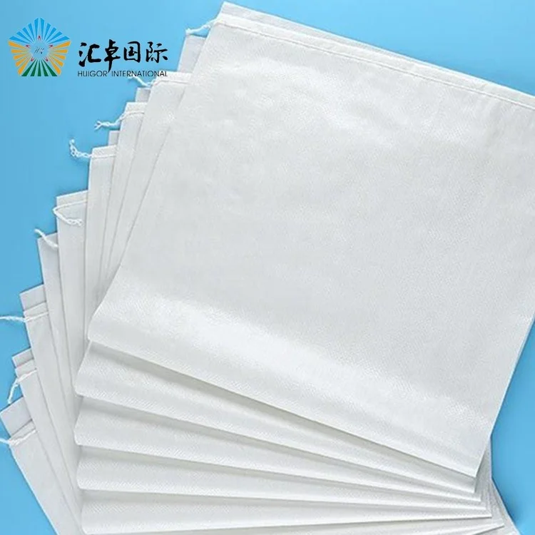 
Customized packing rice flour white pp woven bag roll wholesale 