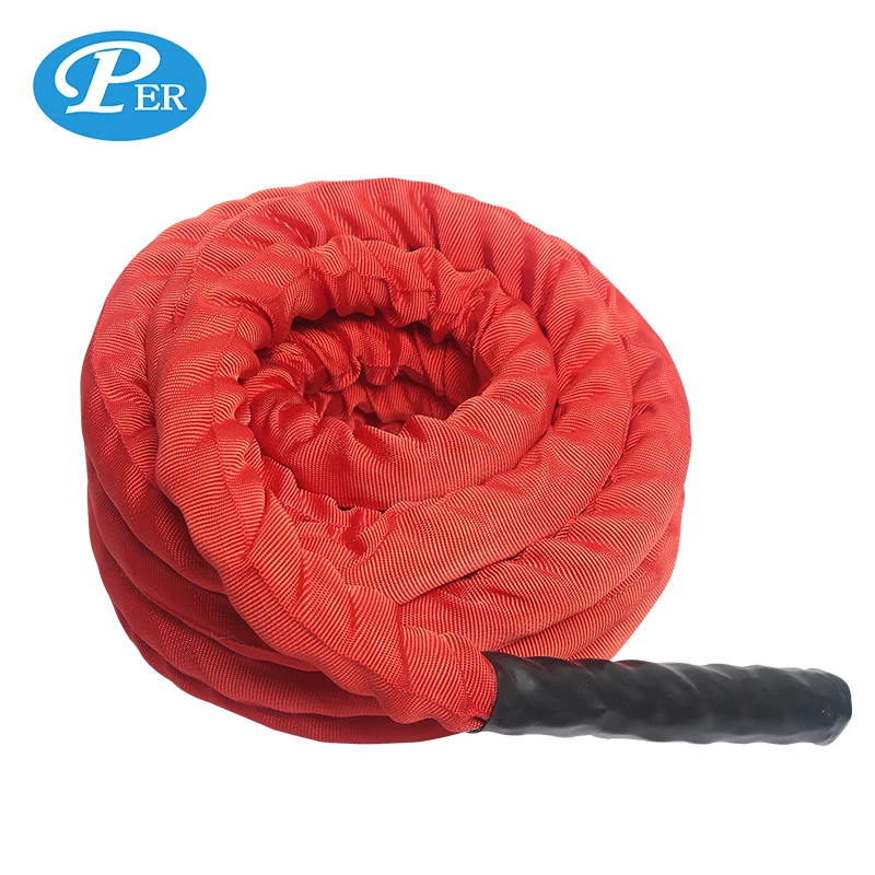 Higher quality cheaper OEM polyester training power battle rope