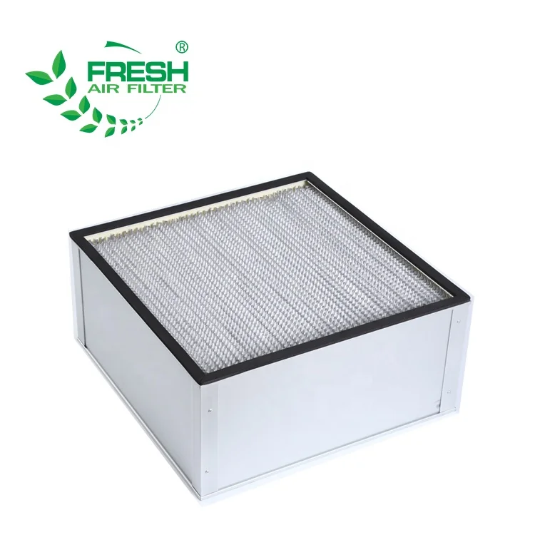Свежий синтетический глубокий Pleat H13 Hepa воздушные фильтры высокая эффективность Hepa воздушные фильтры