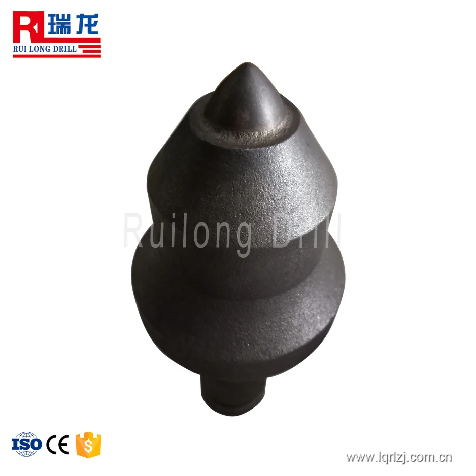 Различные виды ротационных туннелей, горный шнек, буровое долото с зубцами